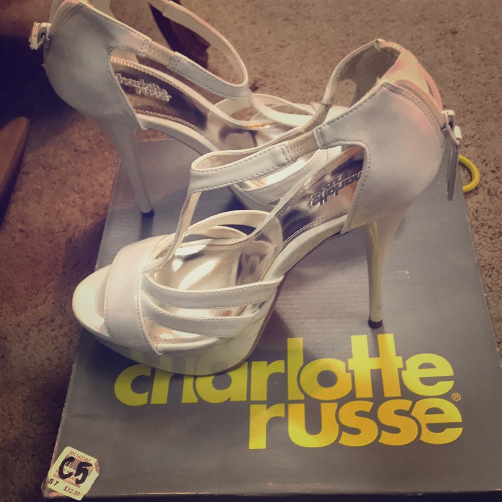 Open toe heels